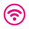 Stay connected with on-board Wi-Fi