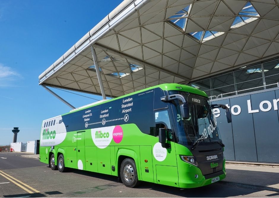 Coach to London Stansted  from the city centre