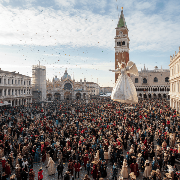 volo dell'angelo Venezia